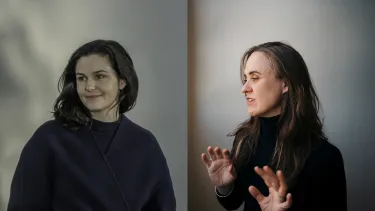 Mel O’Callaghan and Frances Barrett, pictured.