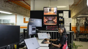 Sammy Pinto, Theatre and Precinct Duty Technician.