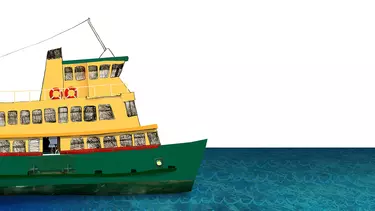 An illustration of a Sydney ferry