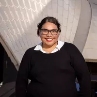 Deborah Mailman - member of the trust at Sydney Opera House.