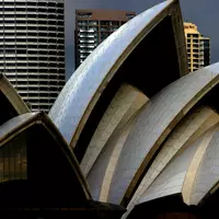 Sails of the Sydney opera house.