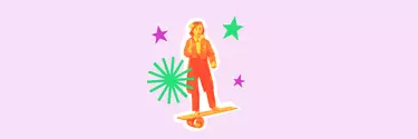 A child juggling